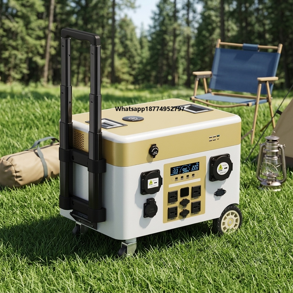 Portable Power Station - Generador Solar Portátil de 5000 Wh,