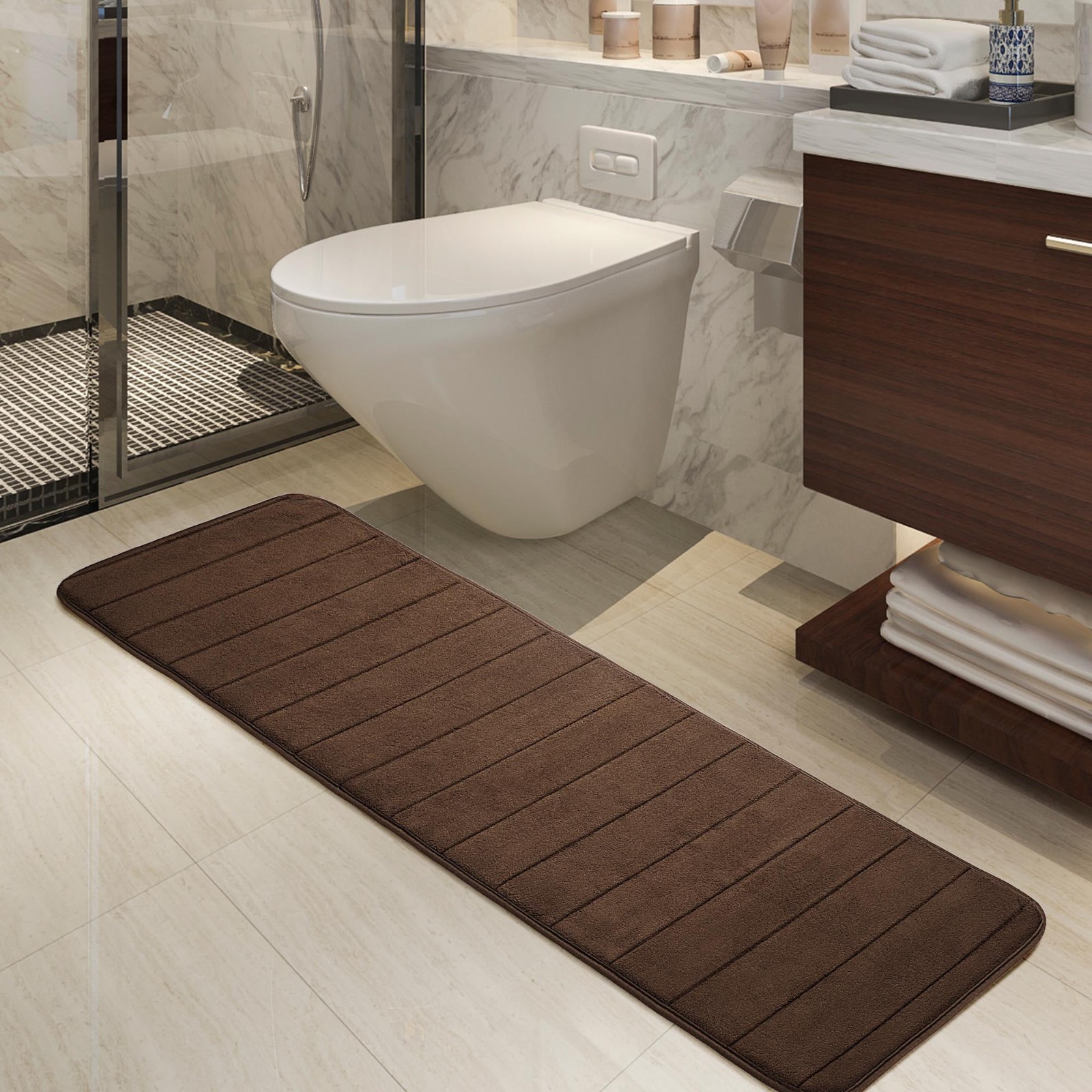 Outdoor Camping Rug Waterproof - Alfombra de baño larga de gran