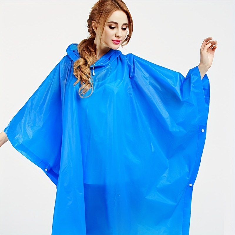 Ponchos de lluvia para adultos - Camping Rain Poncho reseña y precio