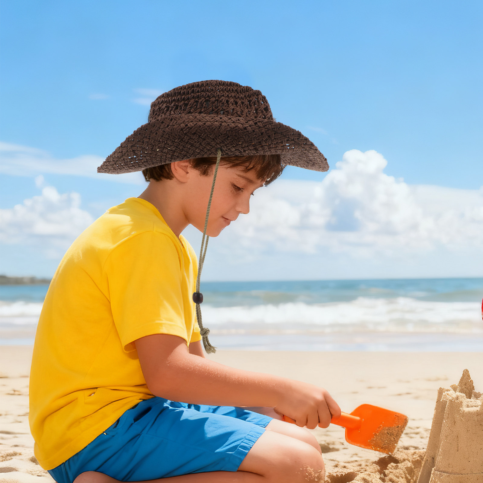 Sombrero de Vaquero de Paja pa - Outdoor Camping For Kids reseña y precio
