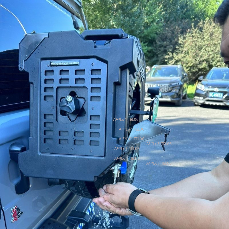 Contenedor de agua portátil de - Outdoor Camping Water Tank reseña y precio