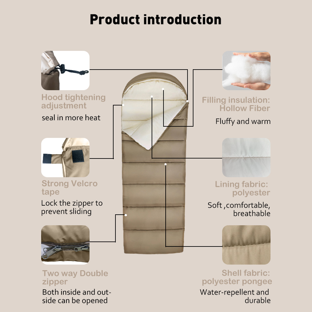 Saco de Dormir Impermeable y L - Outdoor Camping For Kids reseña y precio