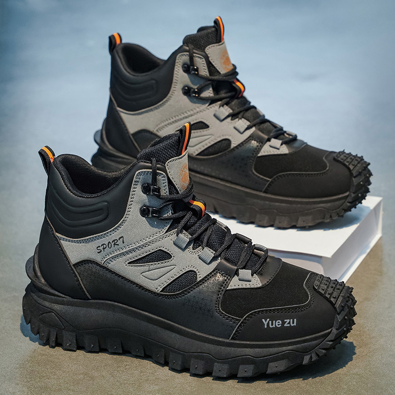 Botas altas para hombre, con f - Outdoor Camping Adventures reseña y precio