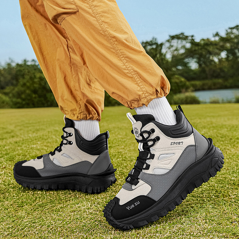 Botas altas para hombre, con f - Outdoor Camping Adventures reseña y precio