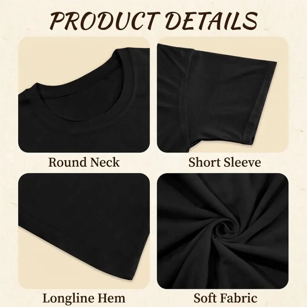 Camiseta negra con estampado d - Outdoor Camping Adventures reseña y precio