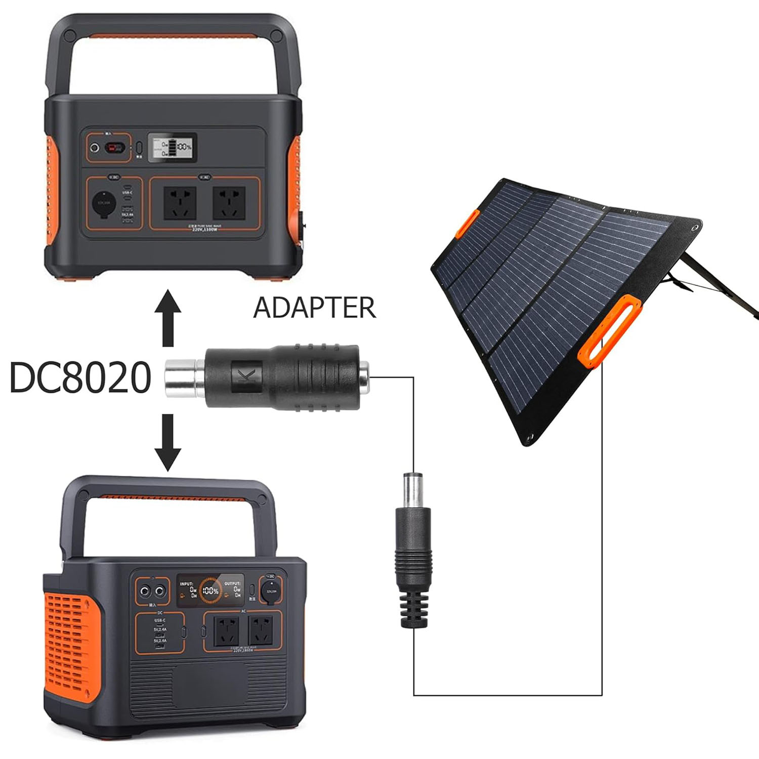 Adaptador Convertidor de Corri - Portable Power Station reseña y precio
