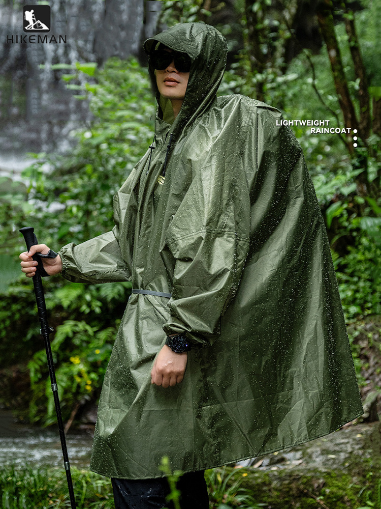 Impermeable ultraligero con cr - Camping Rain Poncho reseña y precio