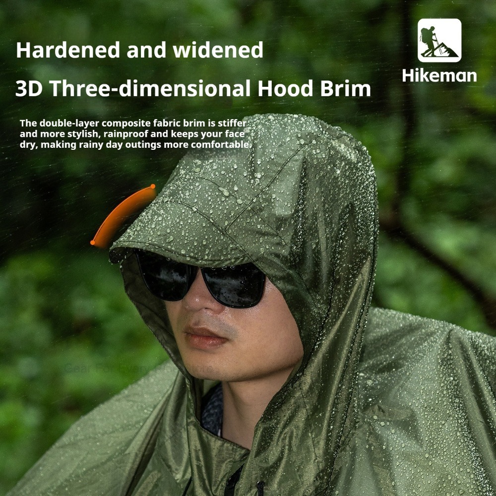 Impermeable ultraligero con cr - Camping Rain Poncho reseña y precio