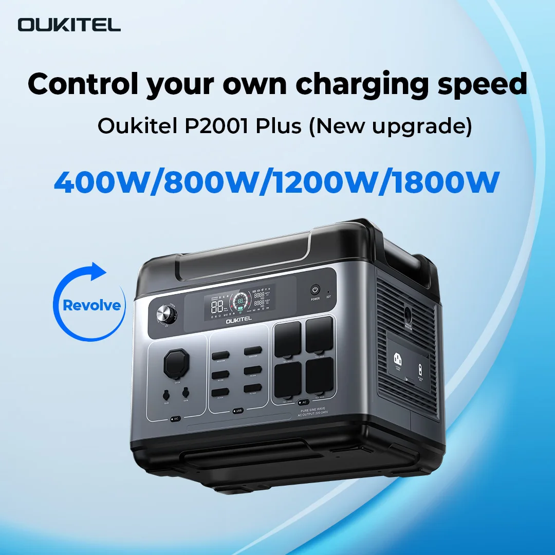 P2001 PLUS 2400W Central eléct - Portable Power Station reseña y precio