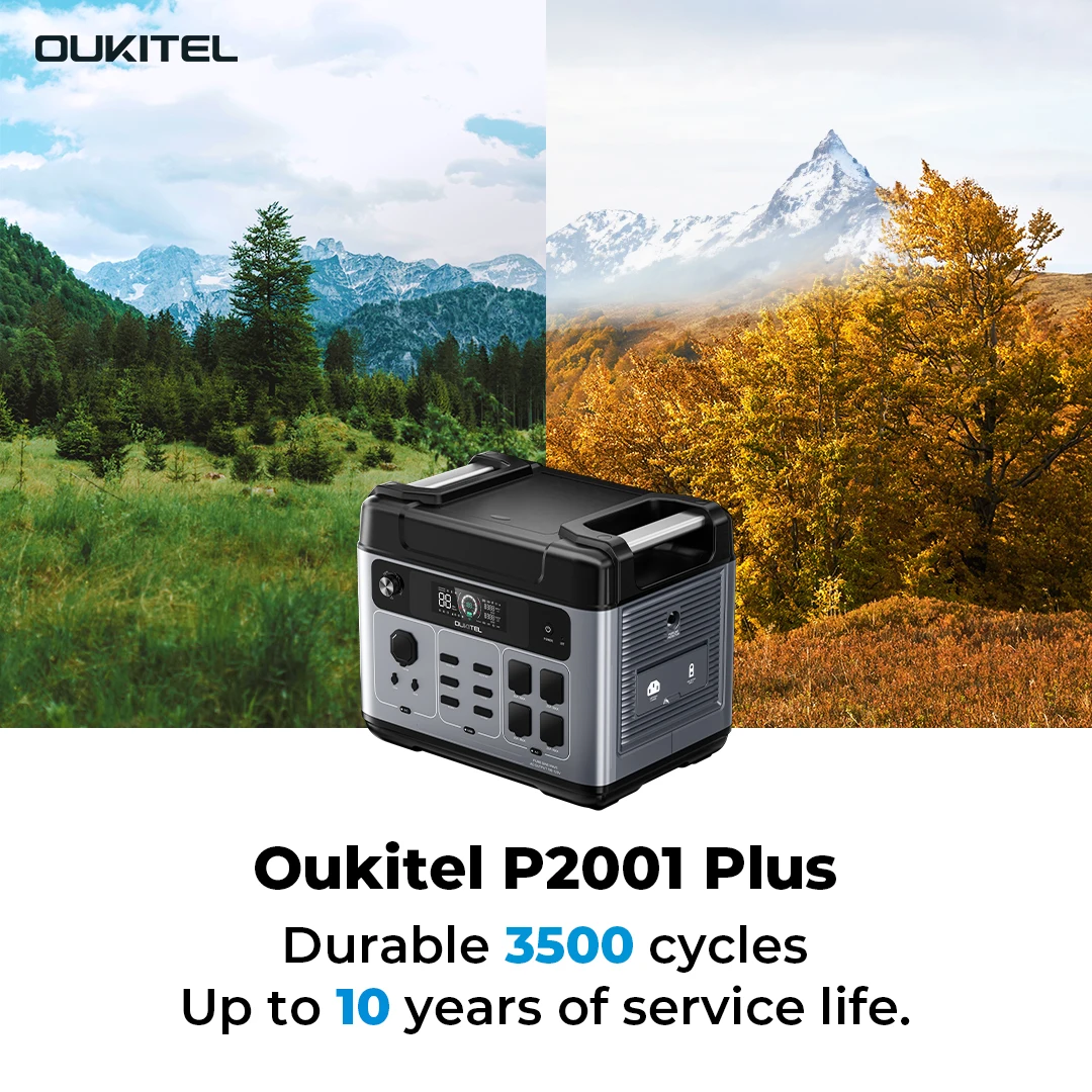 P2001 PLUS 2400W Central eléct - Portable Power Station reseña y precio