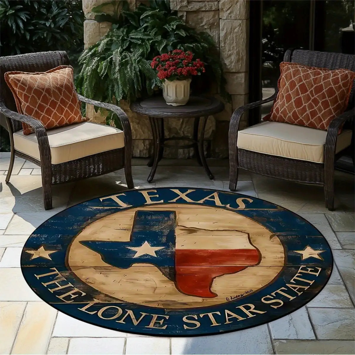 Alfombra de suelo Texas Lone S - Outdoor Camping Rug Waterproof reseña y precio