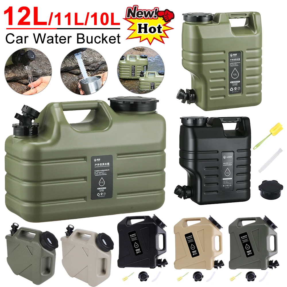 Cubo de agua para coche de 10/ - Outdoor Camping Water Tank reseña y precio