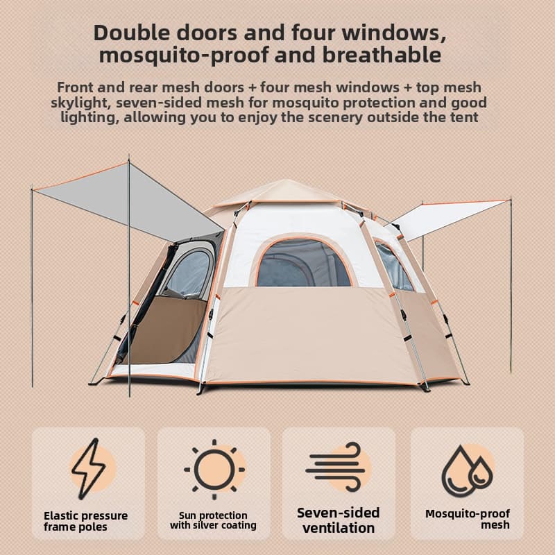 Carpa de Camping Portátil para - Camping Zelt Outdoor reseña y precio