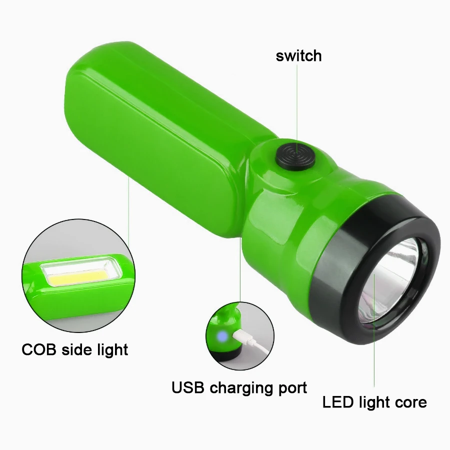 Mini linterna para niños COB + - Outdoor Camping For Kids reseña y precio