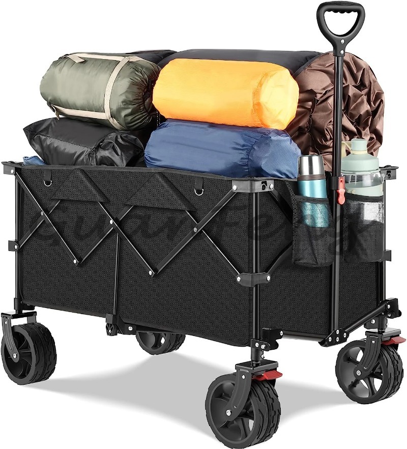 Vagoneta Plegable Versátil con - Outdoor Camping Vehicle Wagon reseña y precio