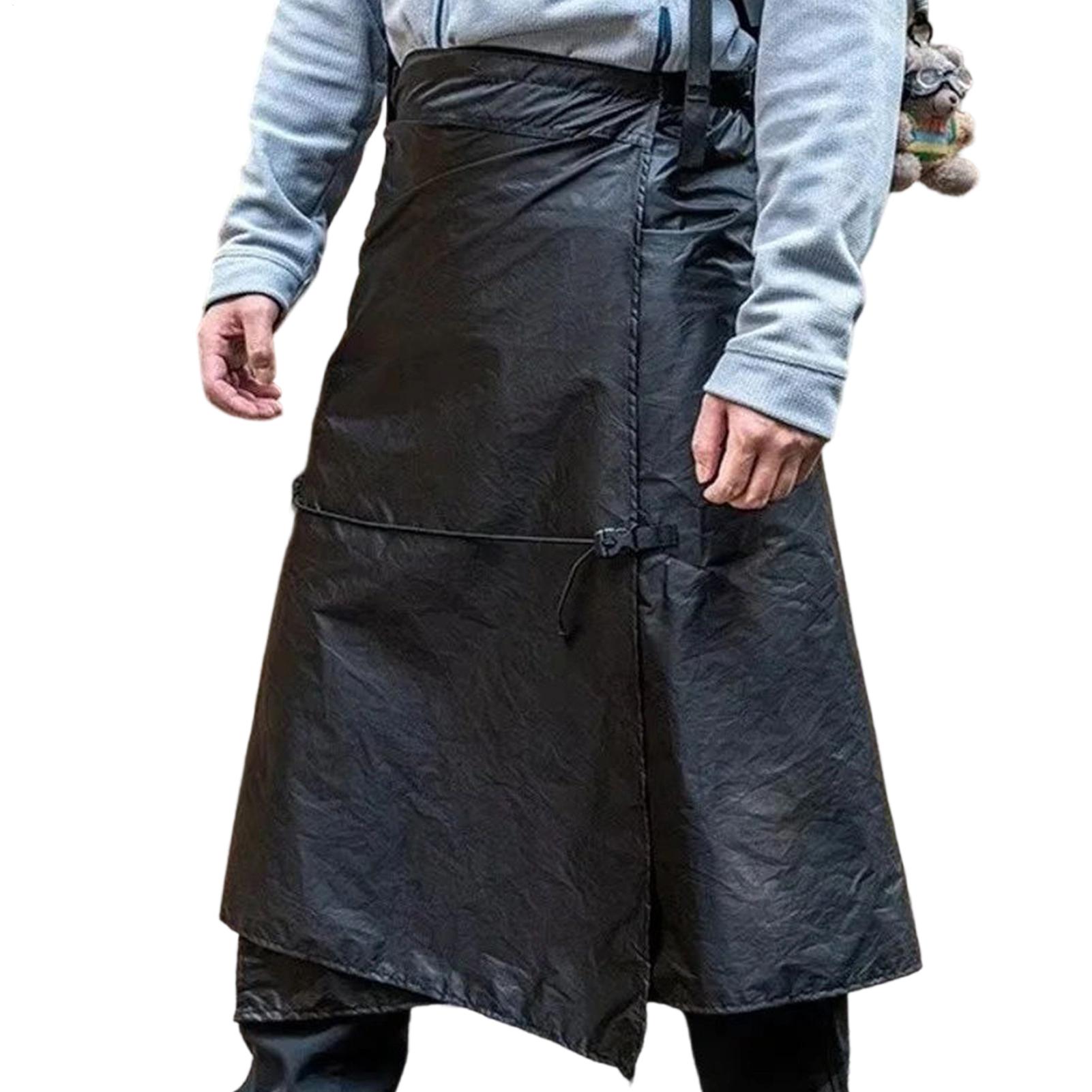 Falda Impermeable Ligera y Ple - Camping Rain Poncho reseña y precio