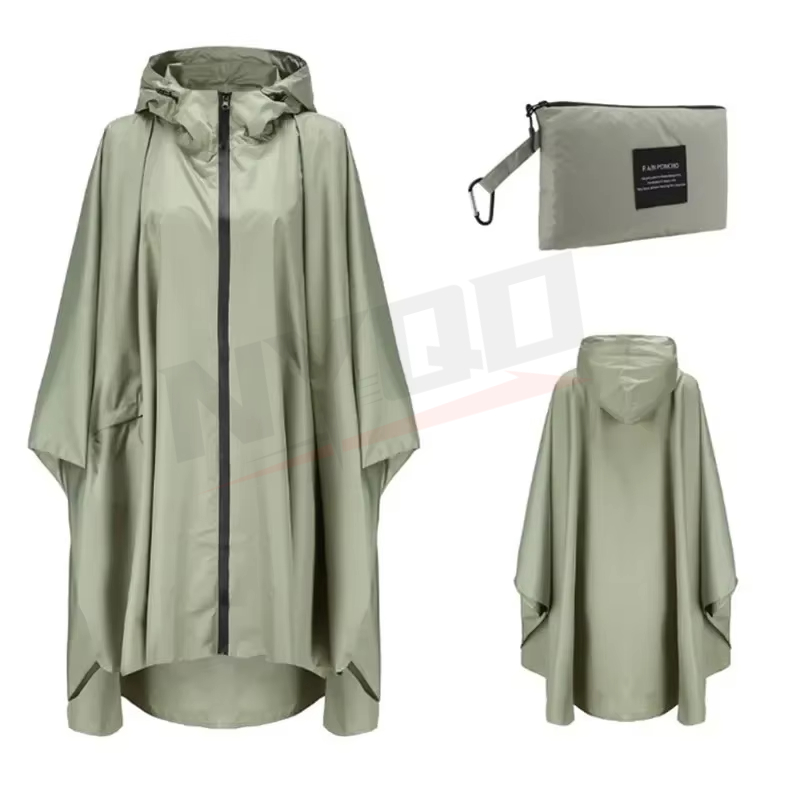 Chubasquero de nailon para mot - Camping Rain Poncho reseña y precio