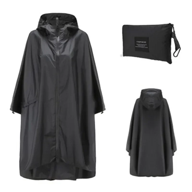Chubasquero de nailon para mot - Camping Rain Poncho reseña y precio
