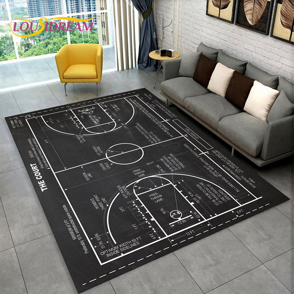 Alfombra grande de baloncesto  - Outdoor Camping Rug Waterproof reseña y precio