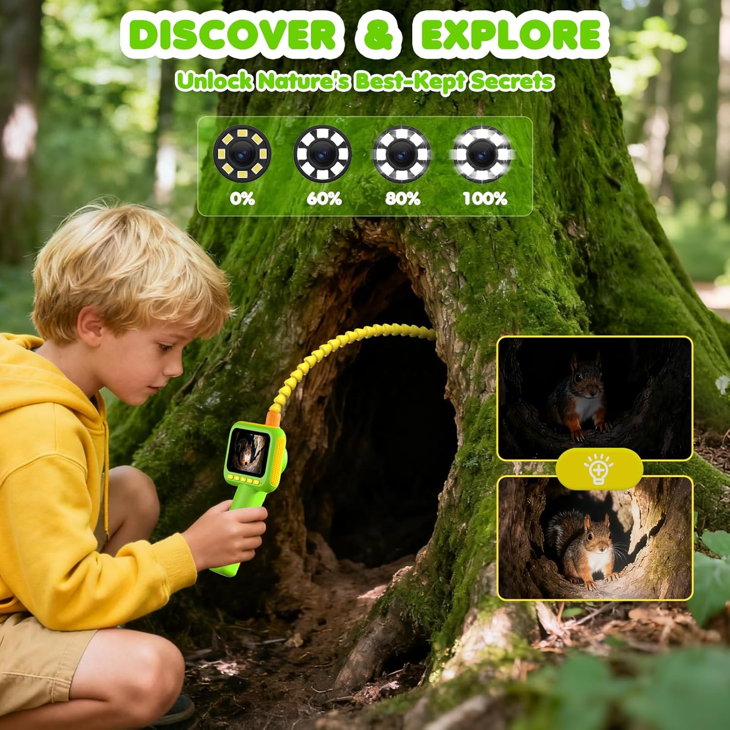 Endoscopio para Niños, Cámara  - Outdoor Camping For Kids reseña y precio