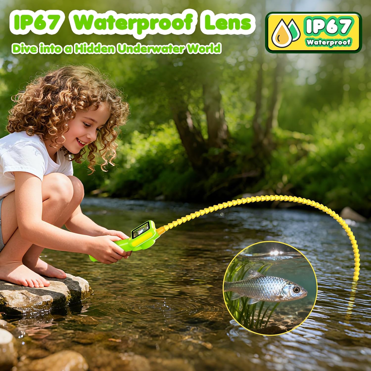 Endoscopio para Niños, Cámara  - Outdoor Camping For Kids reseña y precio