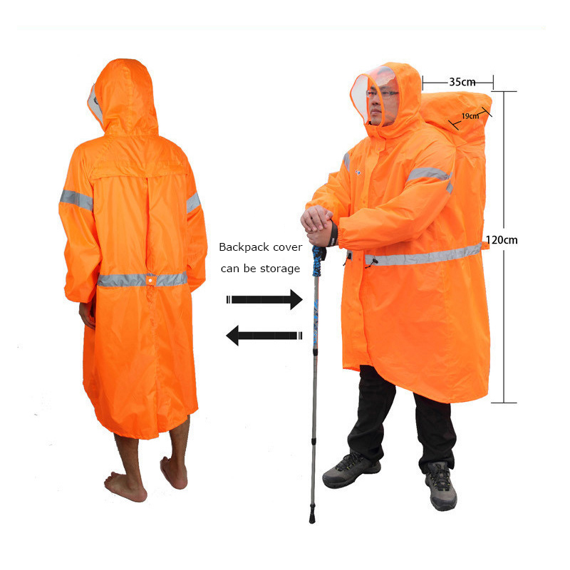 Mochila unisex reflectante par - Camping Rain Poncho reseña y precio