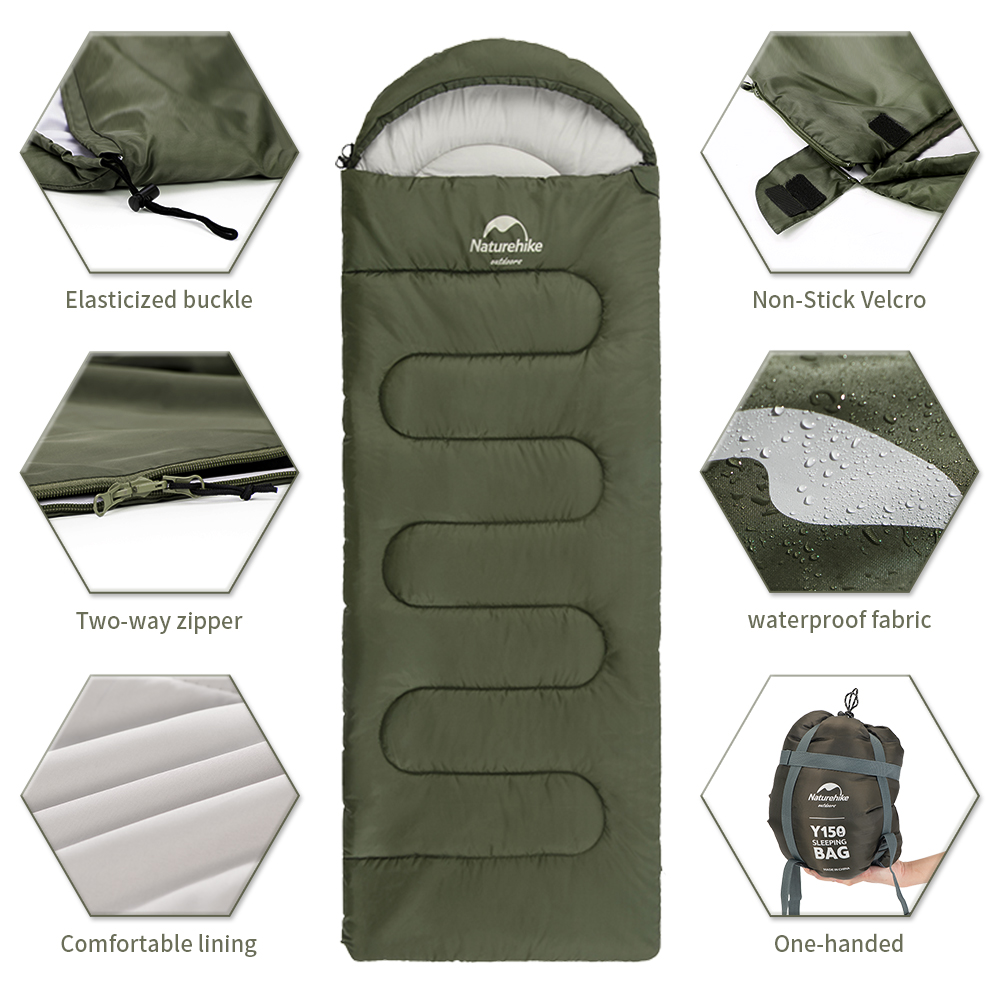 Naturehike-saco de dormir Y150 - Ultralight Sleeping Bag reseña y precio