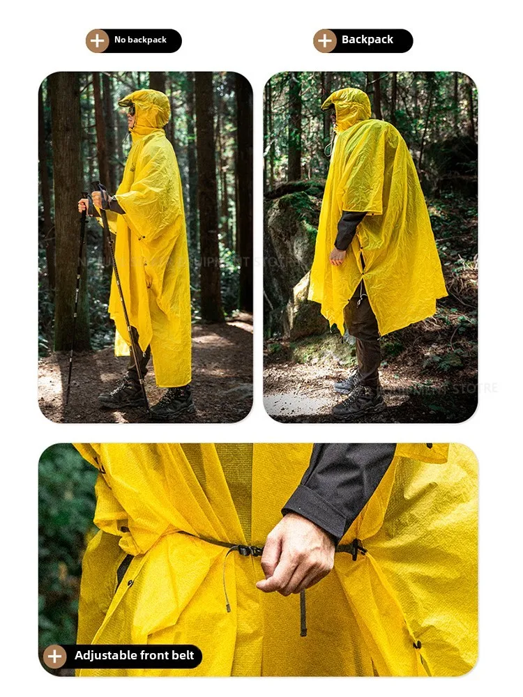 Chubasquero 15D/210T, Poncho i - Camping Rain Poncho reseña y precio